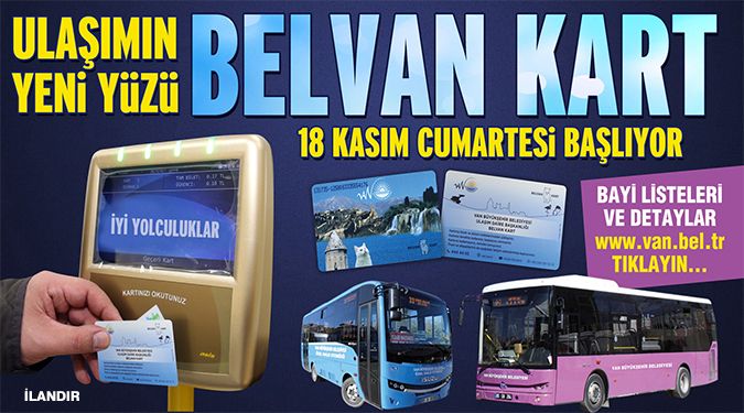 BELVAN KART HİZMETTE