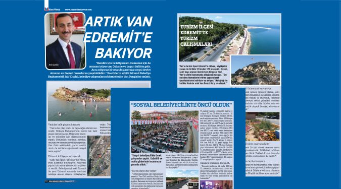 ARTIK VAN EDREMİT’E BAKIYOR