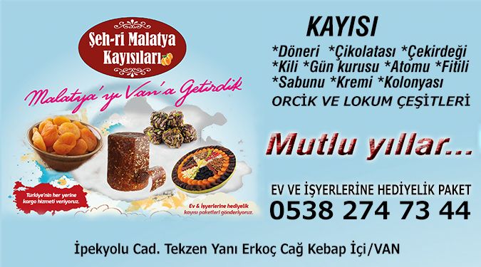 Kayısı tadında mutlu yıllar