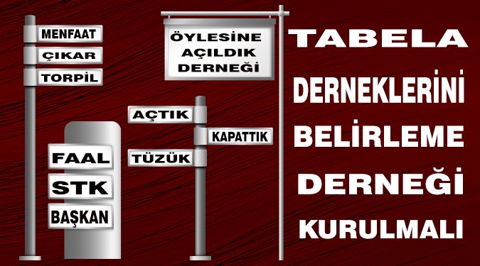 TABELA DERNEKLERİ NE ALEMDESİNİZ?