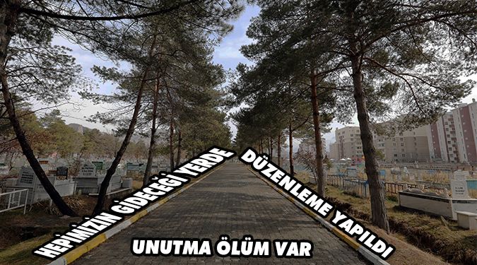 ÇEVRE DÜZENLEMESİ YAPILDI