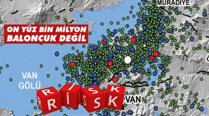 Afet risk haritası çıkarılıyor