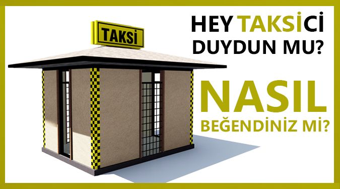 TAKSİ DURAKLARI YENİLENECEK