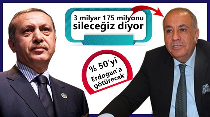 Yüzde 50 sözünü yineledi