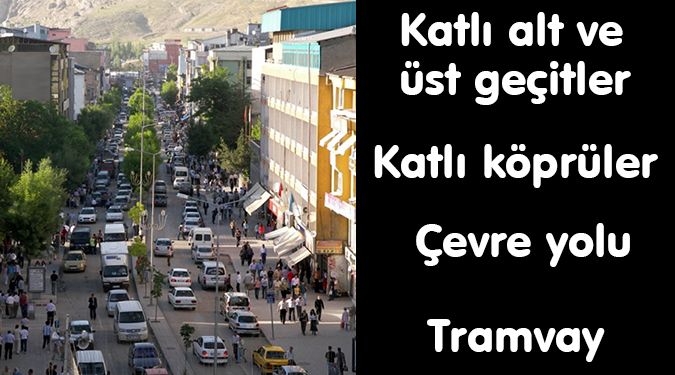 VAN’DA TRAFİK BÜYÜK BİR DERT