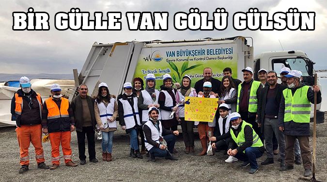 VAN GÖLÜ SAHİLLERİNİ KİRLETMESEK!