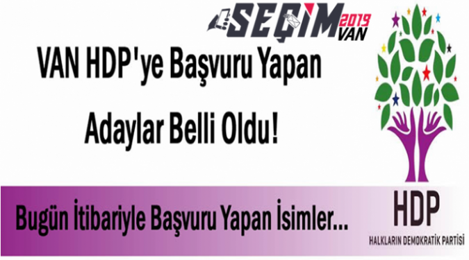 HDP ADAY ADAYLARI