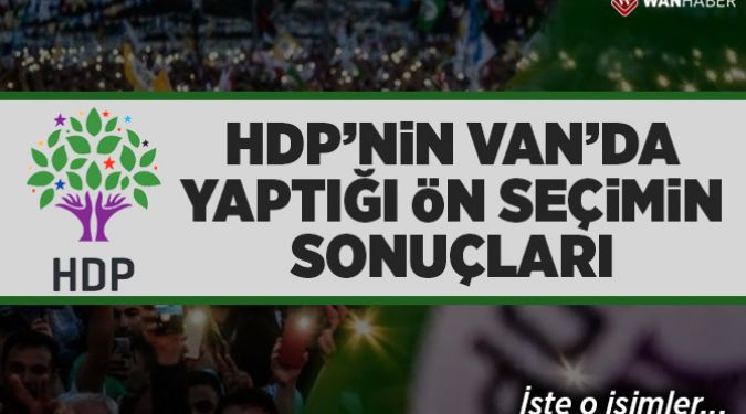 HDP İLÇE ADAYLARI