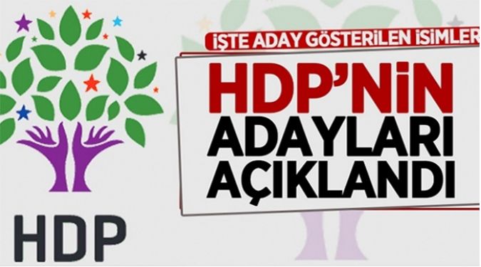 İŞTE HDP ADAYLARI