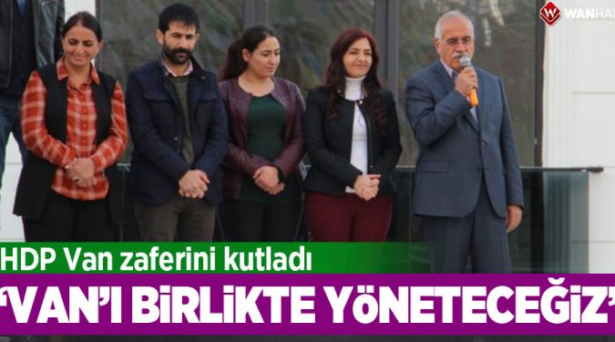 HDP ZAFERİNİ KUTLADI