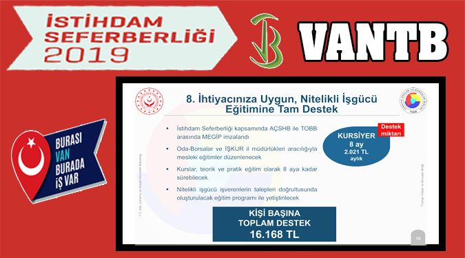 İSTİHDAM SEFERBERLİĞİ