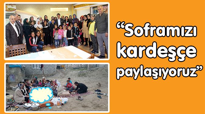 AK PARTİ'DEN GÖNÜL SOFRASI