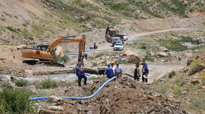 İSPİRİZ'DEN BAŞKALE’YE HAYAT SUYU