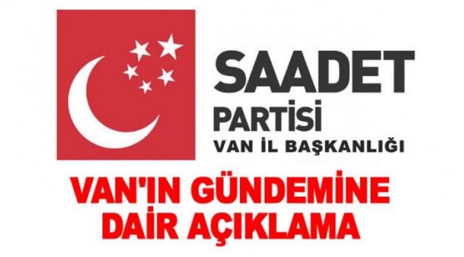 "VAN'DA İŞLER YARIM KALIYOR"