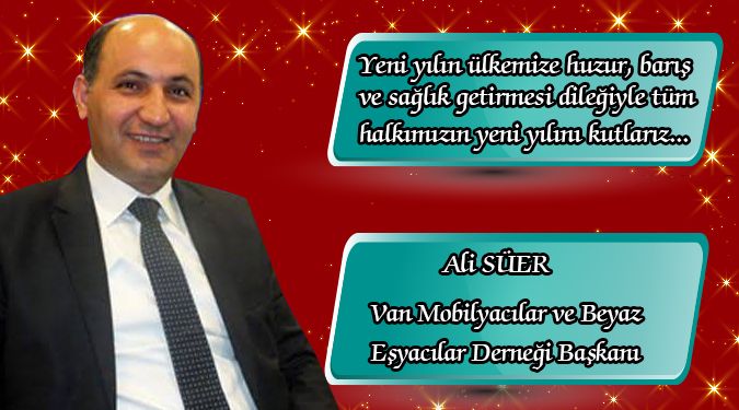 ALİ SÜER'DEN YENİ YIL MESAJI