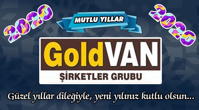 GOLD VAN'DAN YENİ YIL MESAJI