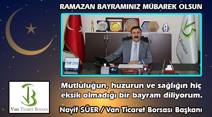 BAŞKAN SÜER BAYRAMINIZI KUTLUYOR