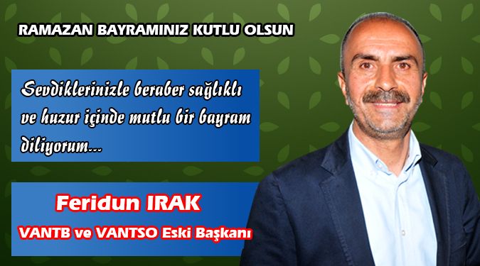 FERİDUN IRAK BAYRAMINIZI KUTLUYOR