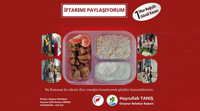 İFTARIMI PAYLAŞIYORUM