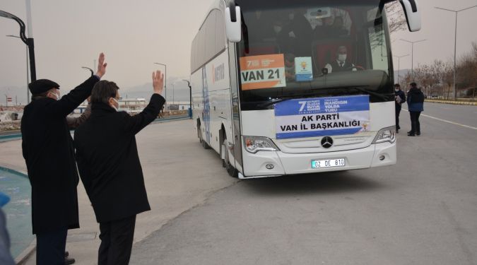 KONGRE İÇİN YOLA ÇIKTILAR
