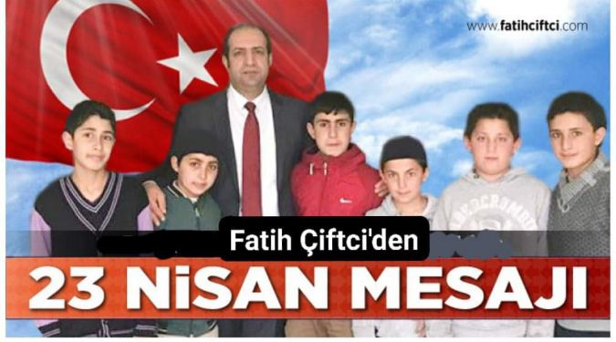 ÇİFTÇİ 23 NİSAN'I KUTLADI