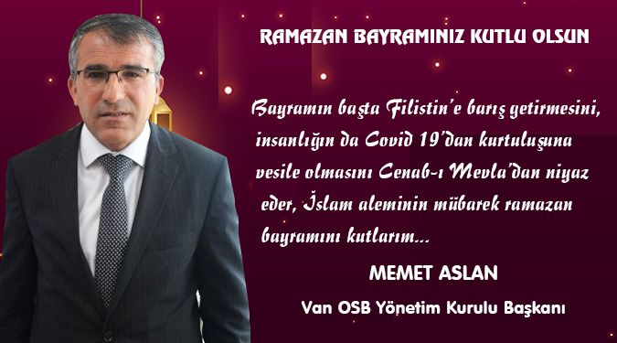 ASLAN BAYRAMINIZI KUTLUYOR