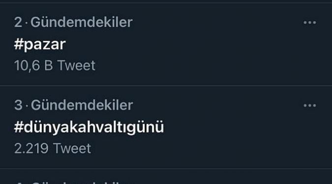 DÜNYA KAHVALTI GÜNÜ TT OLDU