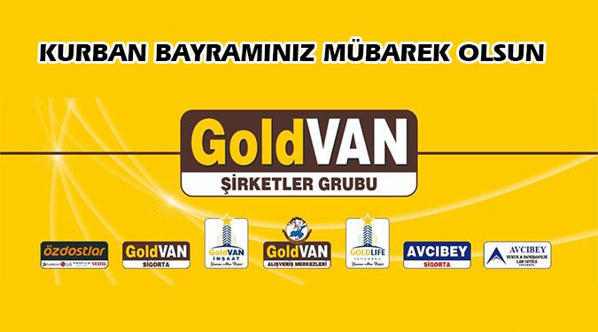 GOLD VAN, BAYRAMINIZI KUTLAR