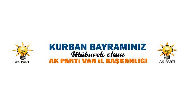 AK PARTİ BAYRAMINIZI KUTLAR