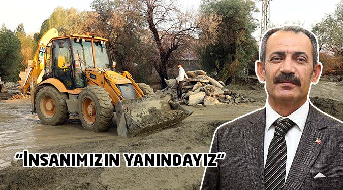 8 MAHALLEDE ÇAMUR TEMİZLİĞİ