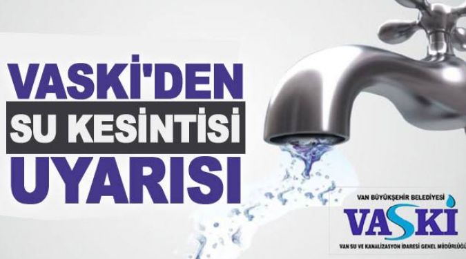 DİKKAT SU KESİNTİSİ..!