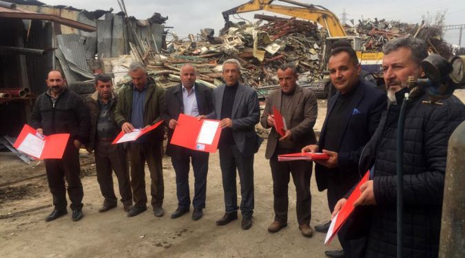 GERİ DÖNÜŞÜMCÜYE MYK BELGESİ