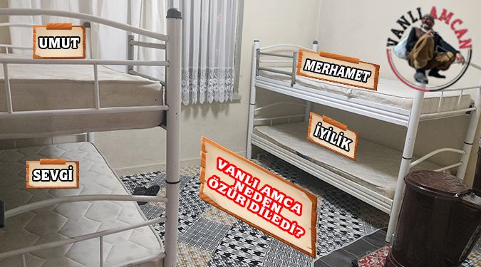 AYAKLARINDAN ÖPÜP ÖZÜR DİLEDİ…