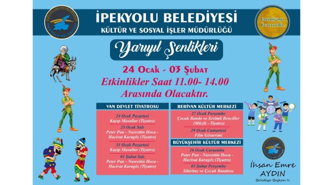 İPEKYOLU’NDA YARIYIL ŞENLİKLERİ