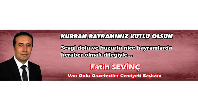 VG BAŞKANI SEVİNÇ BAYRAMINIZI KUTLAR