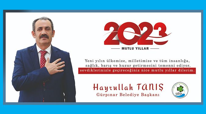 BAŞKAN TANIŞ YENİ YILINIZI KUTLAR