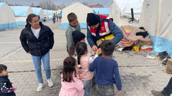 JANDARMA DEPREM BÖLGESİNDE