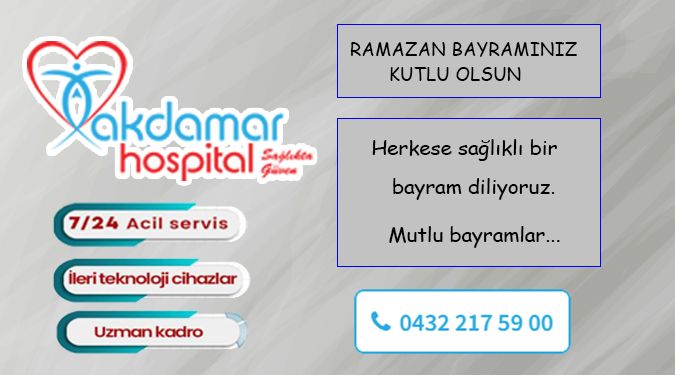 AKDAMAR HOSPITAL BAYRAMINIZI KUTLAR