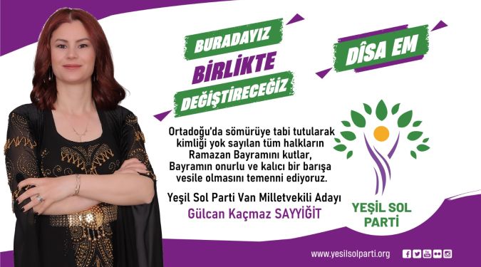 YEŞİL SOL ADAYI SAYYİĞİT