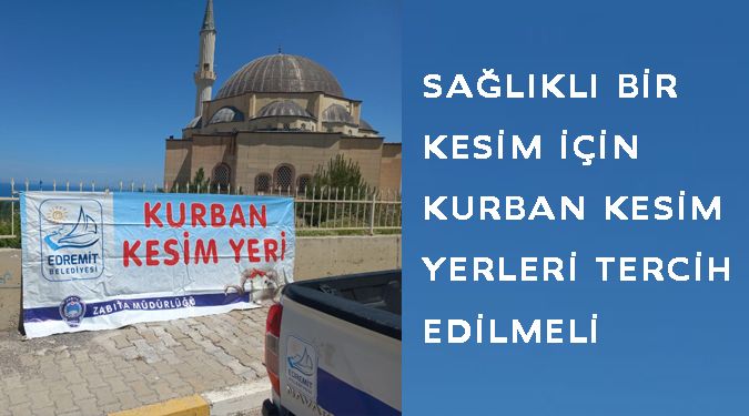 EDREMİT KURBAN SATIŞ VE KESİM YERLERİ