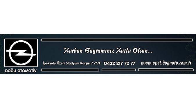 DOĞU OPEL BAYRAMINIZI KUTLAR