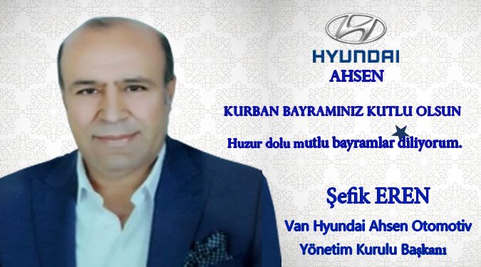 HYUNDAI AHSEN BAYRAMINIZI KUTLAR