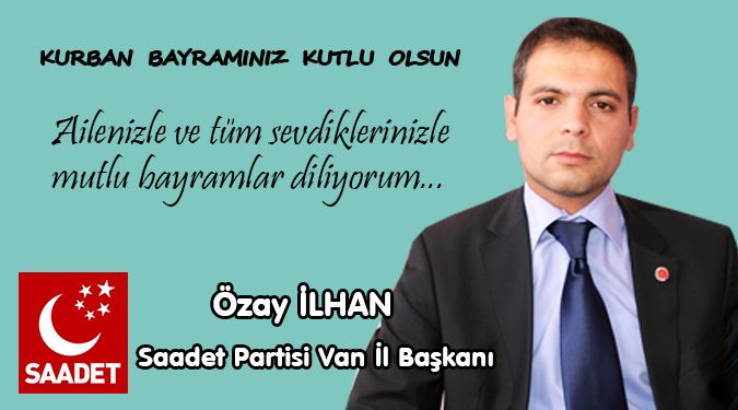 İLHAN BAYRAMINIZI KUTLAR