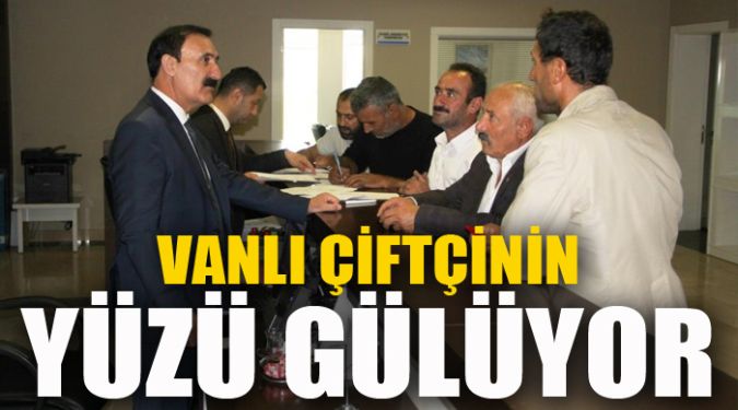 ÇİFTÇİLERİN YÜZÜ GÜLÜYOR