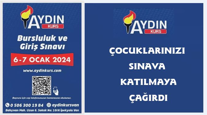 AYDIN KURS BURSLULUK SINAVI