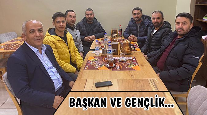 GENÇLERE MİSAFİR OLDU