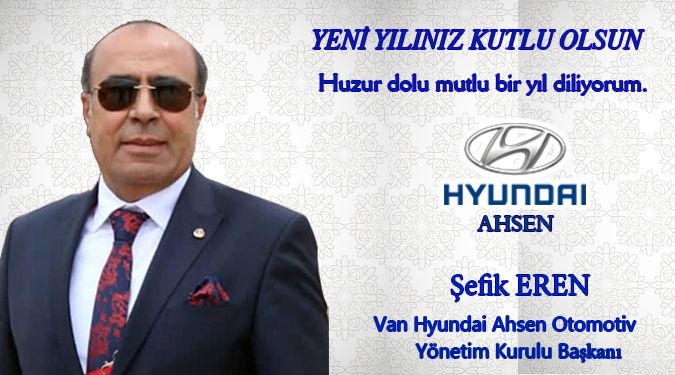 HYUNDAI AHSEN YENİ YILINIZI KUTLAR