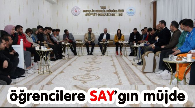 BAŞKAN SAY'DAN HENTBOL MÜJDESİ