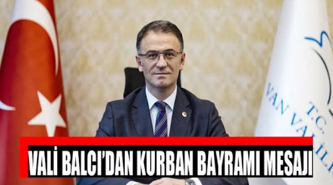 VALİ BALCI, BAYRAMI KUTLADI