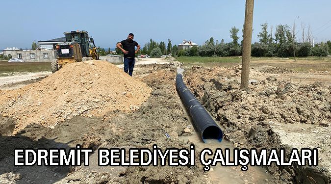 YOL ÇALIŞMASI SÜRÜYOR